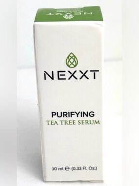 New Nexxt Purifying Tea Tree Serum - White & Green Box